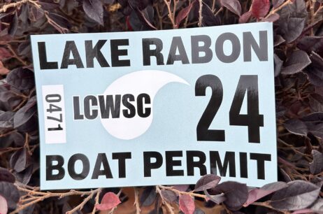 2024 Lake Rabon Boat Permit